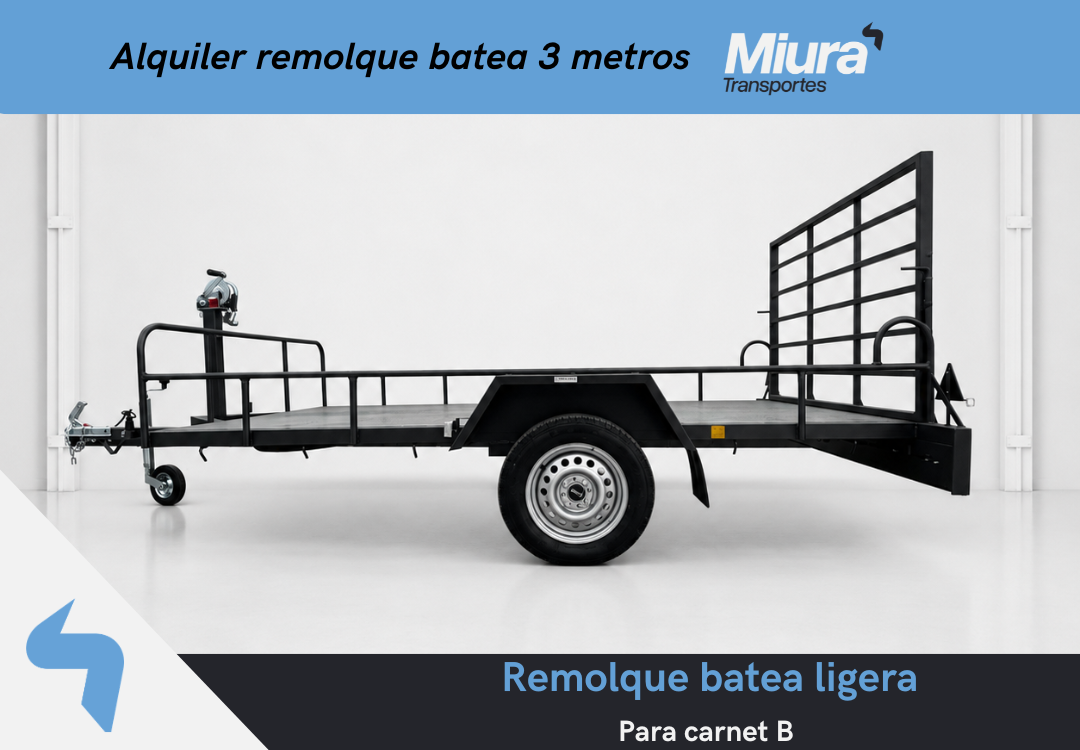 Remolques para motos XL / CARNET B