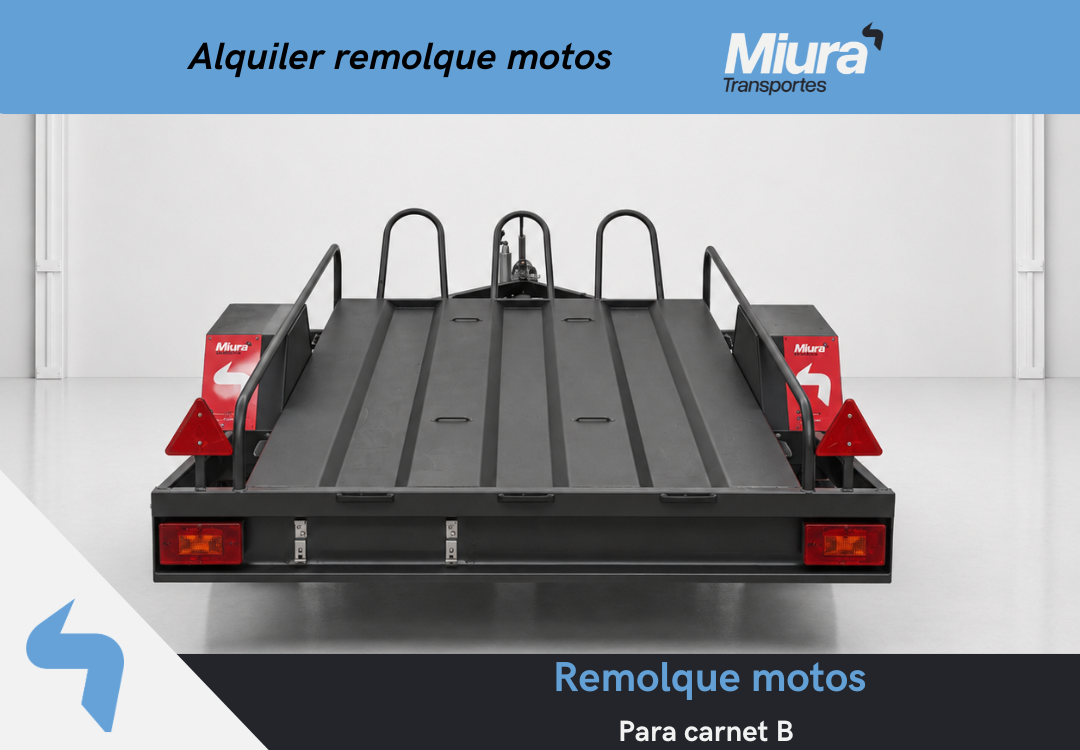 Remolques para motos / CARNET B