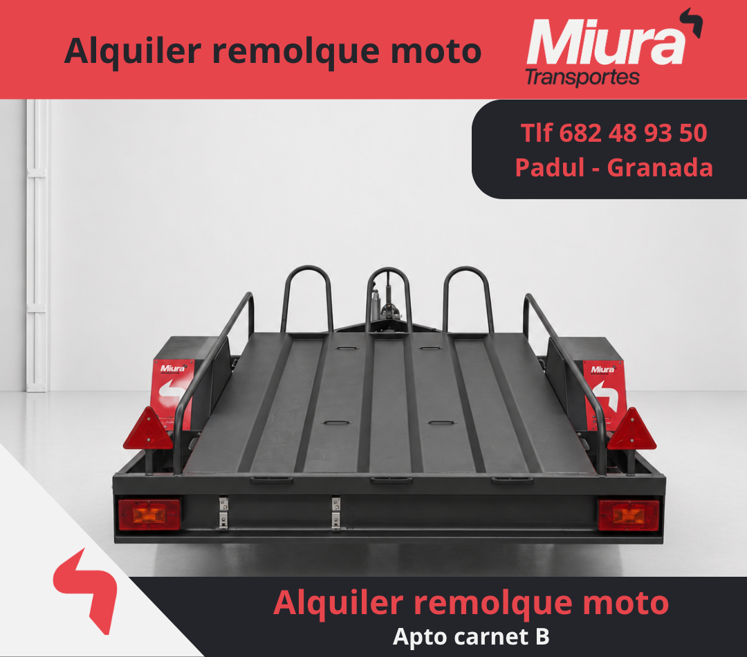 Remolques para motos / CARNET B